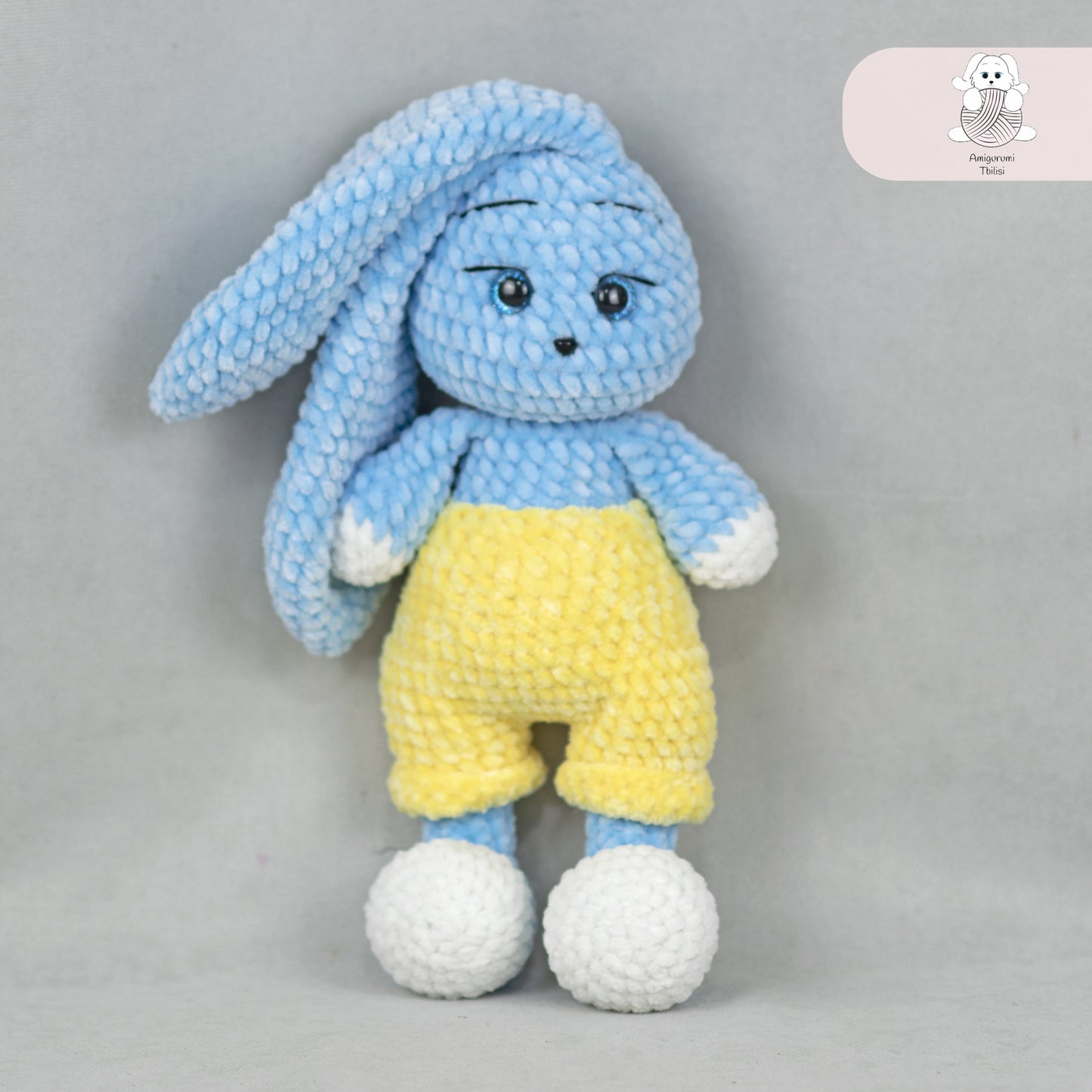 Blue bunny with shorts