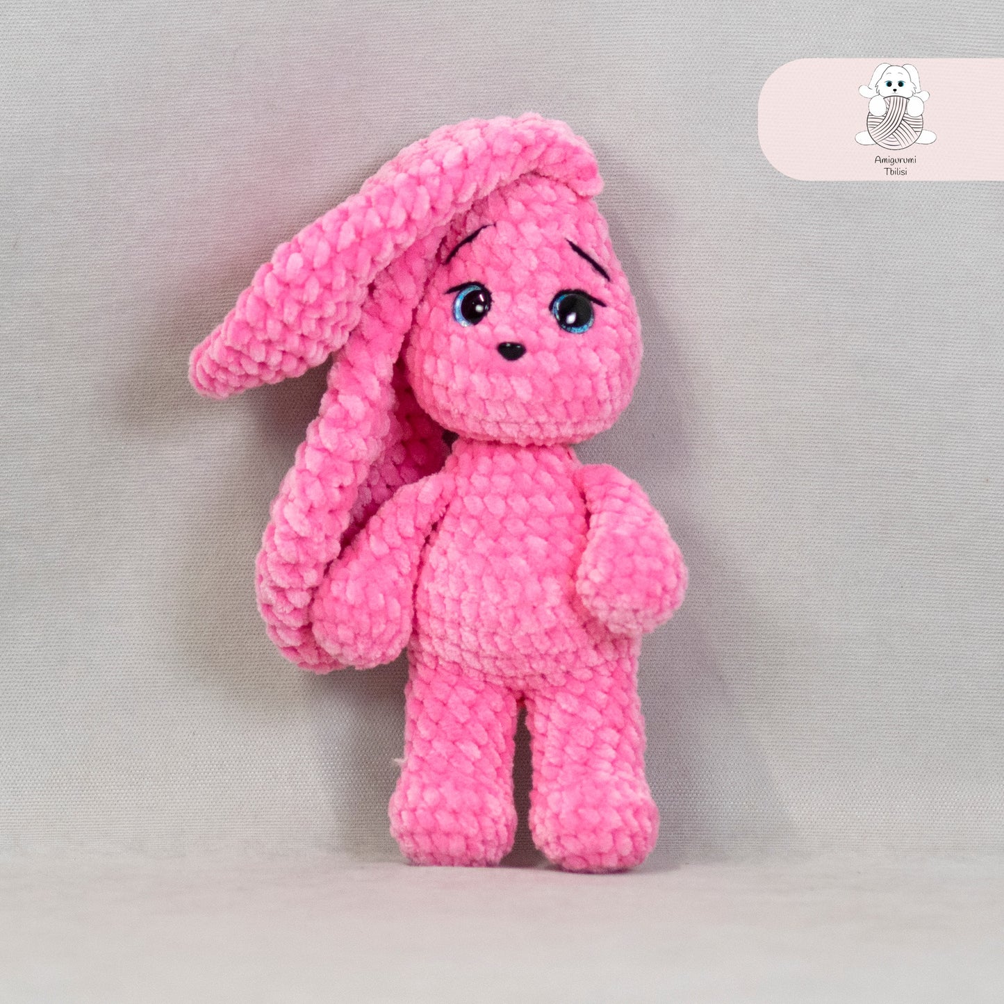 ვარდისფერი მინი ბაჭია